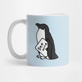 Cute Penguin says Bee Mine this Valentines Day Mug